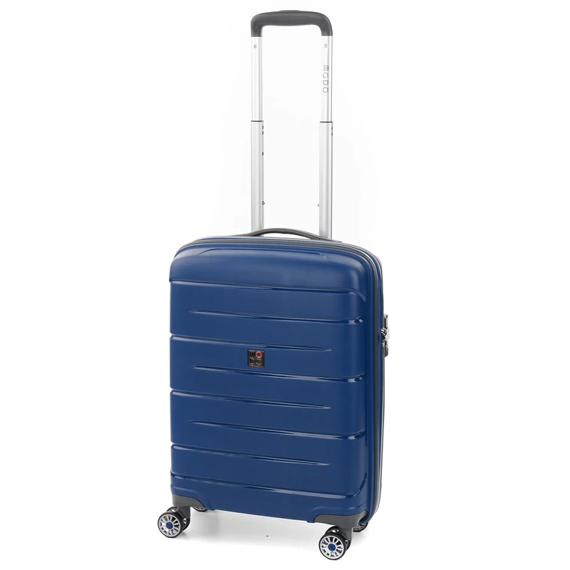 MODO by Roncato Cabin Spinner 55 Cm Hard Shell 4 wheels Starlight 2.0, 40 Lt - 55x40x20 cm, Lightweight, Internal Organizer, TSA Combination Lock, Cabin Hand Luggage Ryanair Easyjet, Warranty 2 years