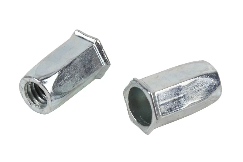 Cofan 07530320 Rivet HEXAG RIVABLE Nuts Low M10, Set of 100 Pieces