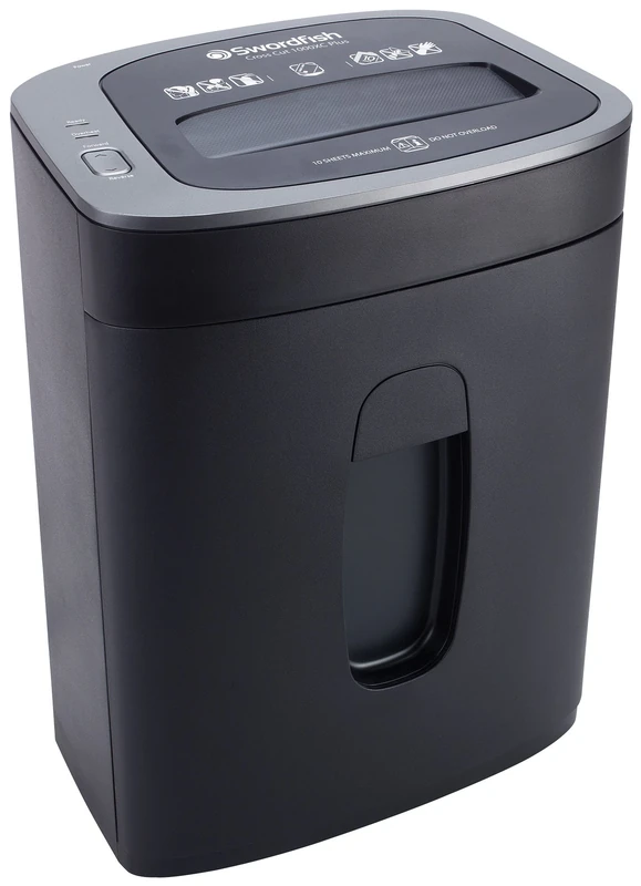 Swordfish 1000XC Plus 10 Sheet Cross-Cut Paper/Document Shredder [40347]