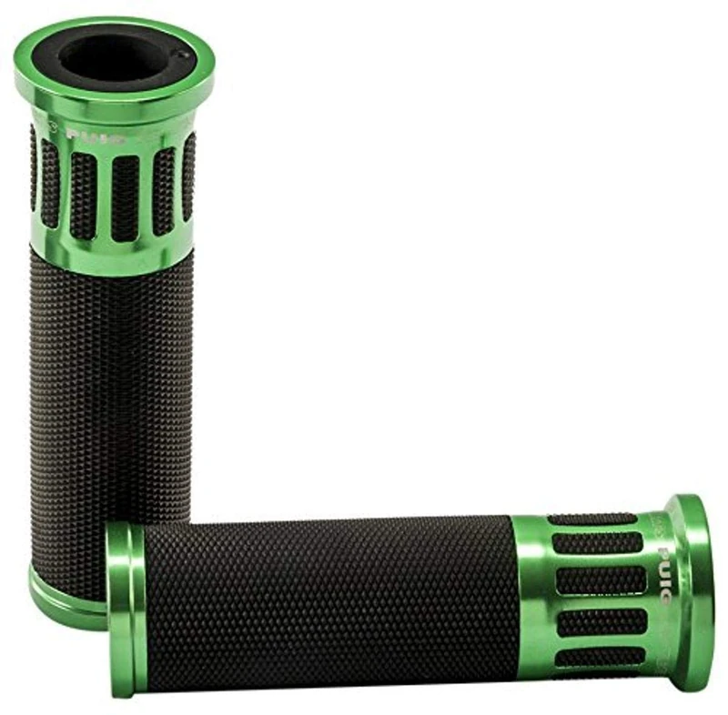 Puig 5879V Grips Racing Set, Green, 119 mm