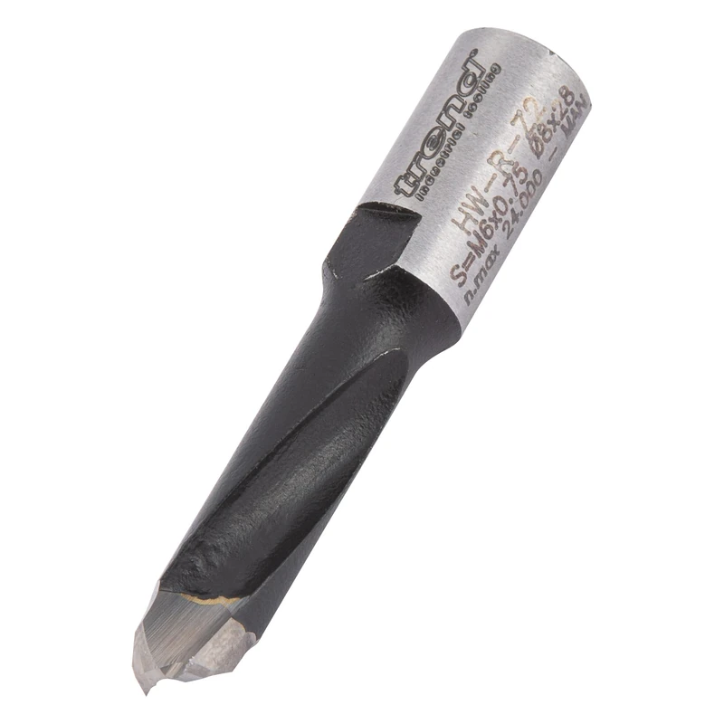 Trend Domino Bit, 8 mm Diameter, Slotting tool for Festool Domino DF500 Dowel Mortising System, Tungsten Carbide Tipped, DOM/08