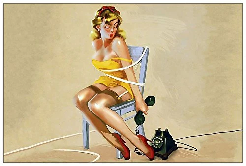 ArtPlaza Art Studio-Phone Decorative Panel, Wood, Multi-Colour, 90 x 1.8 x 60 cm