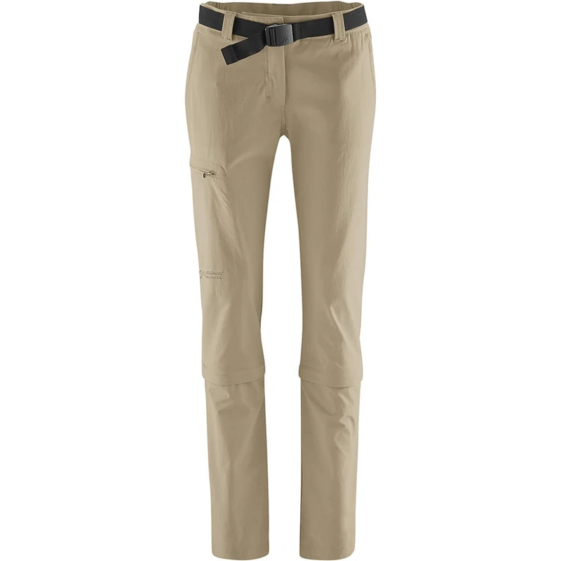 maier sports Women's Arolla Hiking Trousers, Zip-Off Outdoor Pants, Breathable Trekking Trousers with Detachable Legs