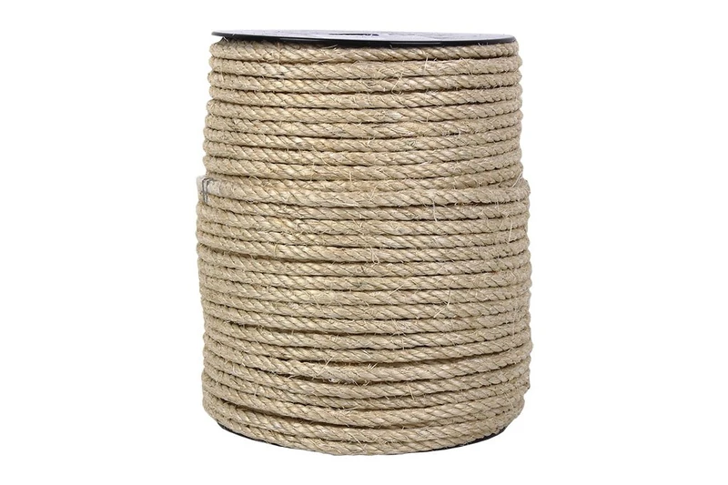 Cofan 08101060A 4 Cape Sisal Rope, 12mm x 50m String MTS Natural, 12 mm x 50 m