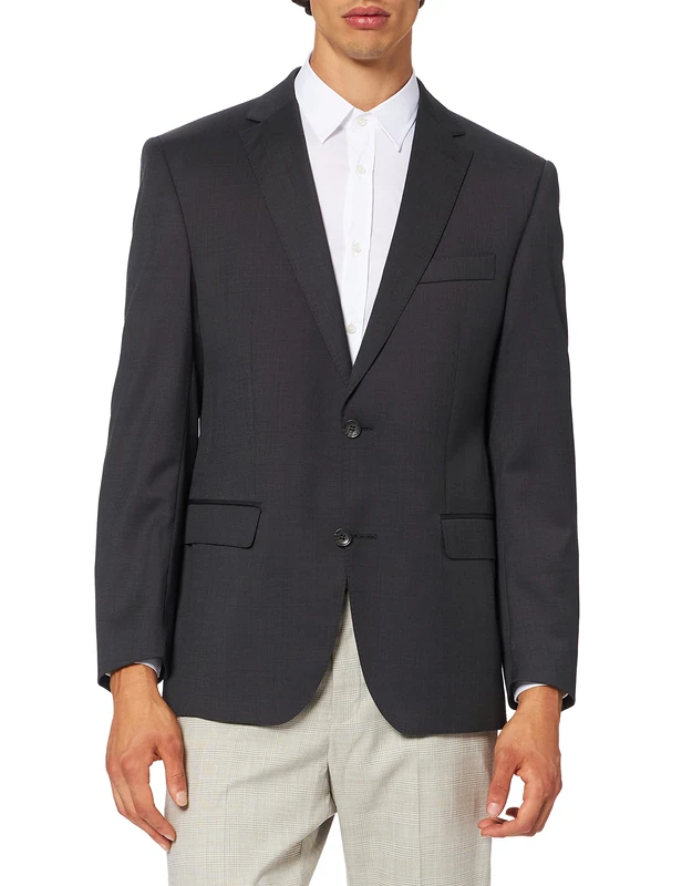 CARL GROSS Men's CG SV-Tobias SS Jacket, Grey (Grey 82), 46S