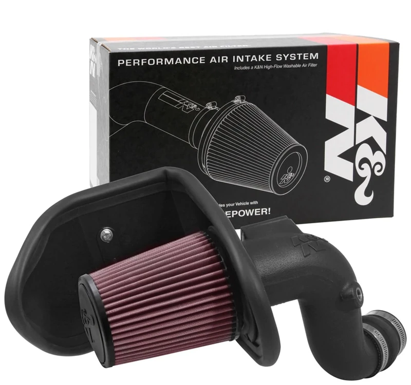 K&N Cold Air Intake Kit: High Performance, Increase Horsepower: Compatible with 2016-2021 Chevy/Opel (Malibu, Insignia B) 2.0L L4, 63-3097