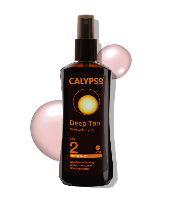 Calypso Monoi Tahiti Bronzing Tanning Oil SPF2