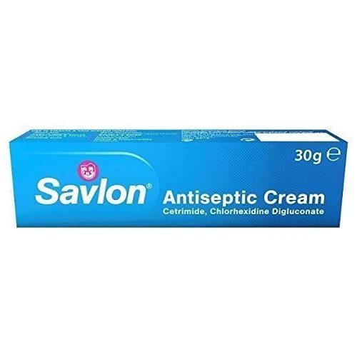THREE PACKS of Savlon Antiseptic Cream 30g