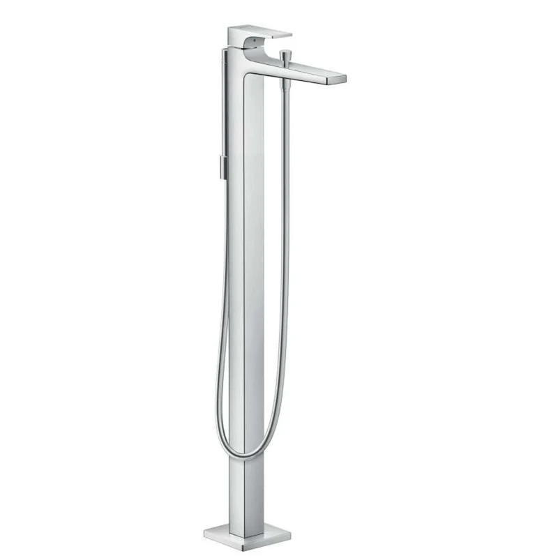 hansgrohe Metropol Single lever bath mixer floor standing with lever handle, chrome, 32532000