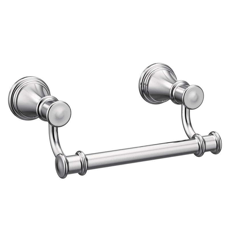 Moen YB6408CH Belfield Swivel Toilet Roll Holder, Chrome - Image 1
