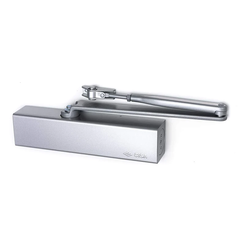 Cisa 1.C1610.05.0.97 – Door Closer New Professional-Plus f. Adjustable 2ñ6 Without Retention Silver