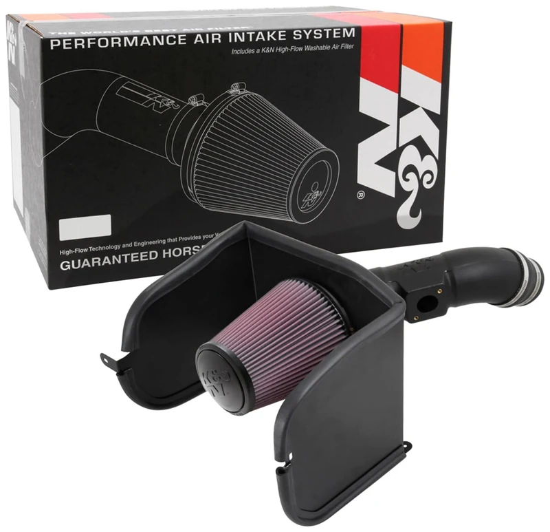 K&N Cold Air Intake Kit: High Performance, Increase Horsepower: Compatible with 2016-2017 TOYOTA (Land Cruiser)63-9040