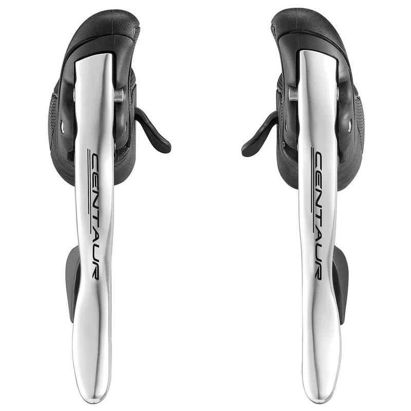 Campagnolo Centaur 2 x 11 Speed Power-Shift Ergopower Shifters, Pair, Silver