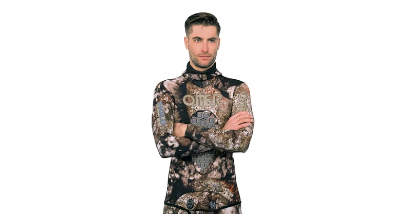 Omer - Holo Stone jacket 5mm Size 4