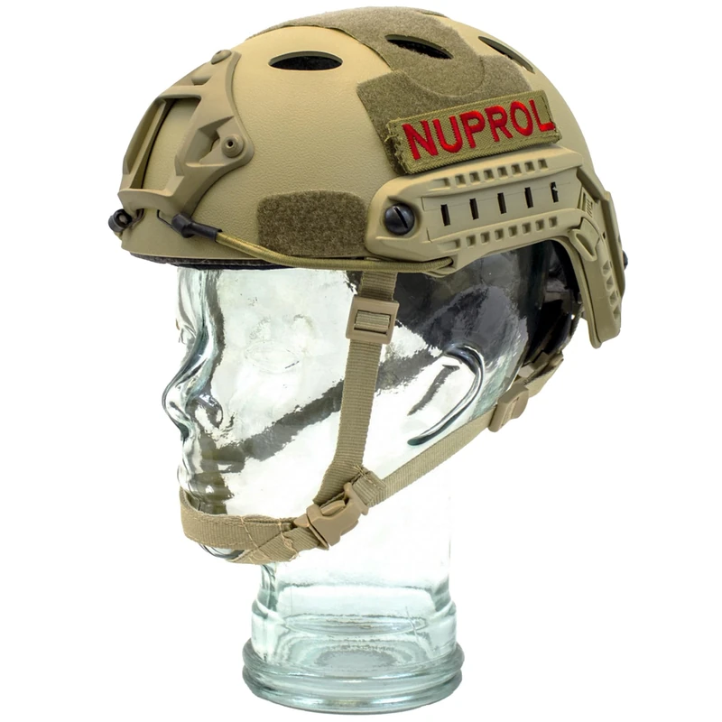 FAST Railed Helmet; Tan