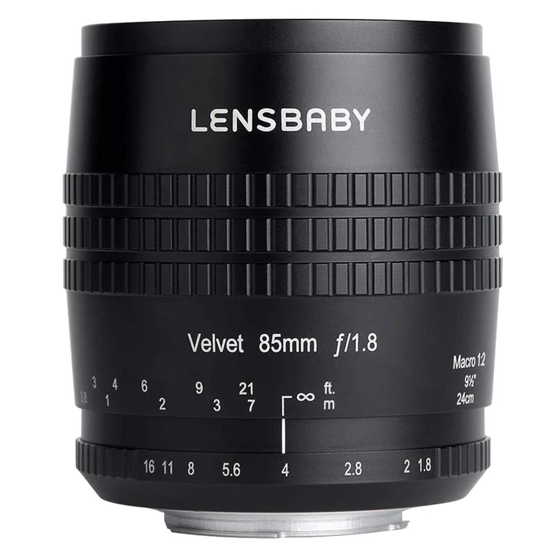 Lensbaby - Velvet 85 - for Sony E - Soft and velvety - Perfect for macro and portraits - Glow effect