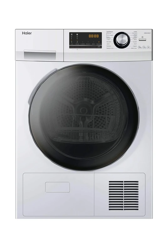 Haier HD90-A636 tumble dryer Freestanding Front-load 9 kg A++ White
