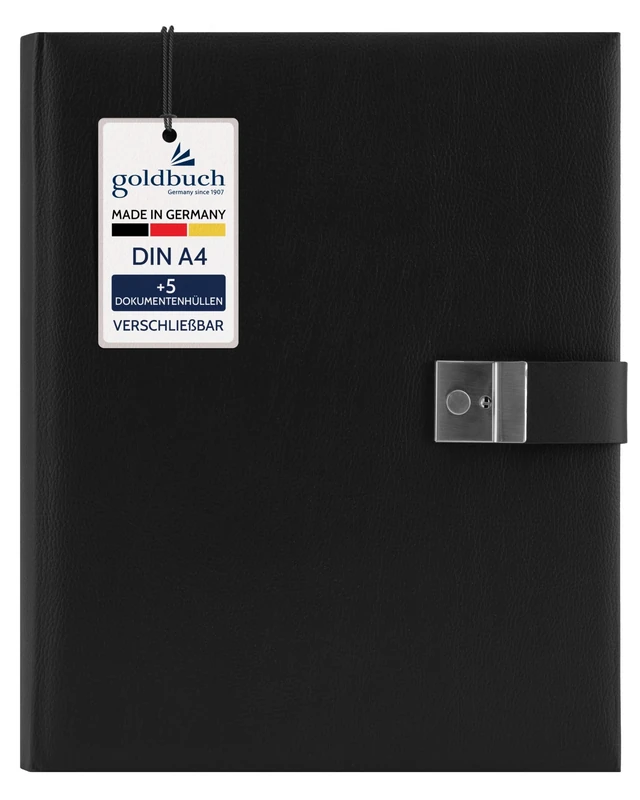 Goldbuch 53523 Bologna Document Folder Black