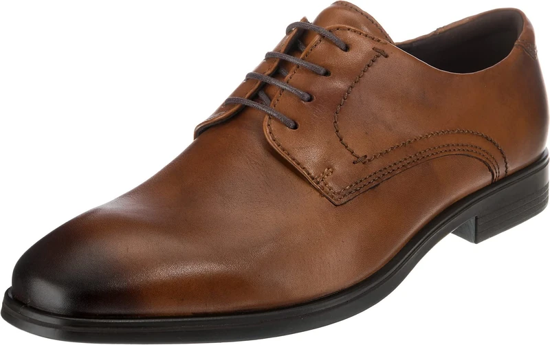 Ecco Melbourne, Men’s Derbys, Brown (Amber), UK (47 EU)