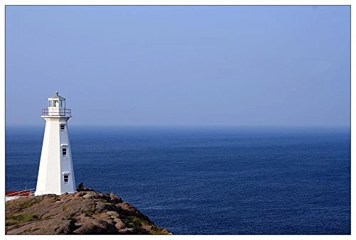 ArtPlaza Art Studio-Lighthouse Decorative Panel, Wood, Multi-Colour, 90 x 1.8 x 60 cm