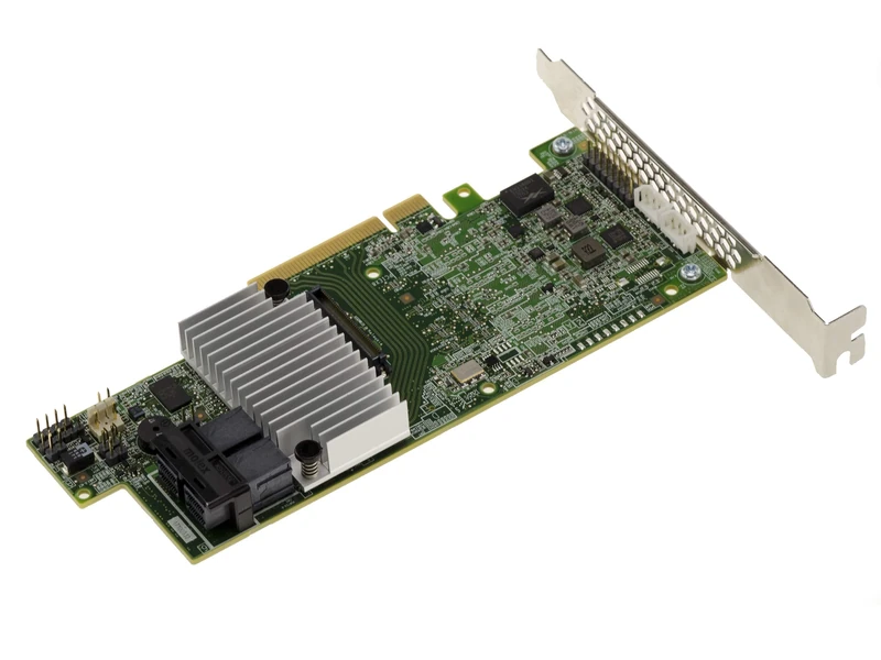 KALEA-INFORMATIQUE PCIe 3.0 SAS 12GB 8 Internal Ports Controller Card with 1GB DDR3 Cache and Raid 0 1 5 6 10 50 60. Model LSI 9361-8i