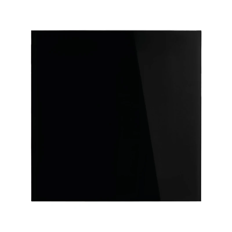 magnetoplan 13401012 Designer Magnetic Glass Boards 400 x 400 mm Deep Black