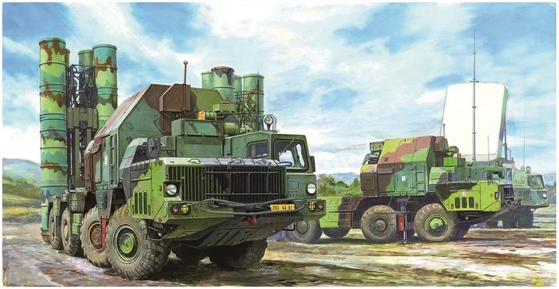 Trumpeter 1:35 - SA-10 Grumble 48N6E/ 5P85S Missile System