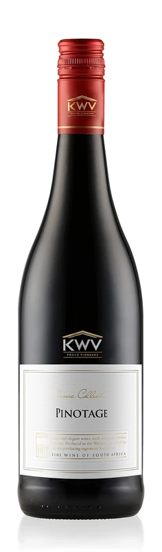KWV Classic Pinotage Red Wine, 75 cl, Case of 6