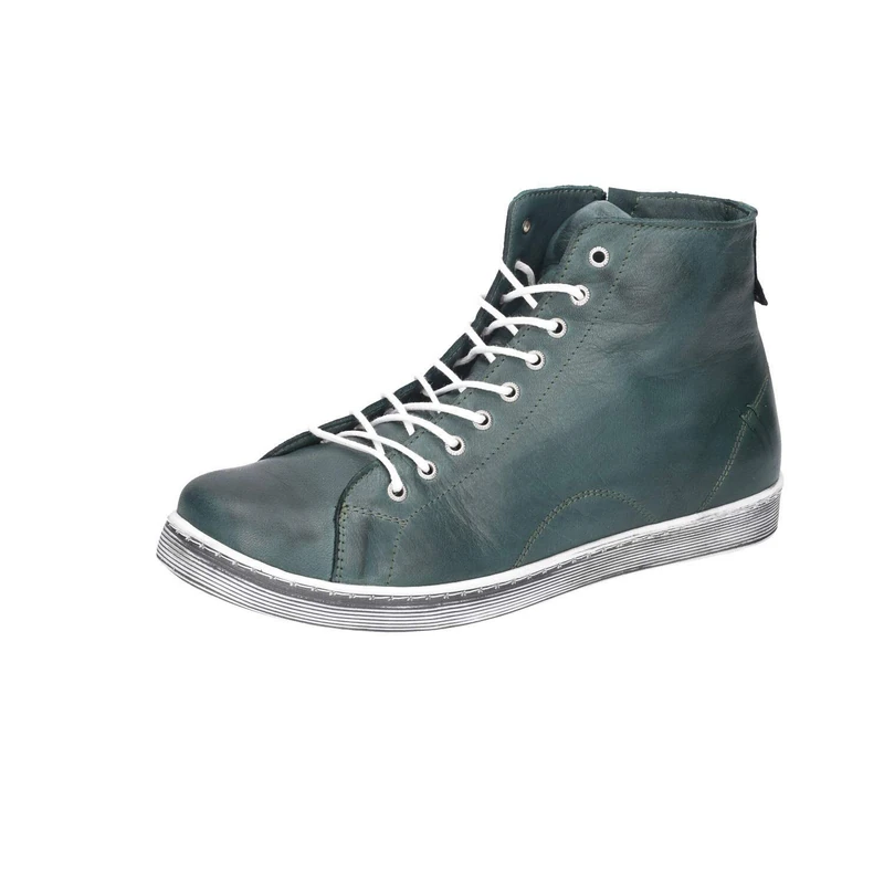 Andrea Conti Women’s 341500 341500 Hi-Top Trainers, Green Bottle 112, 6.5 UK