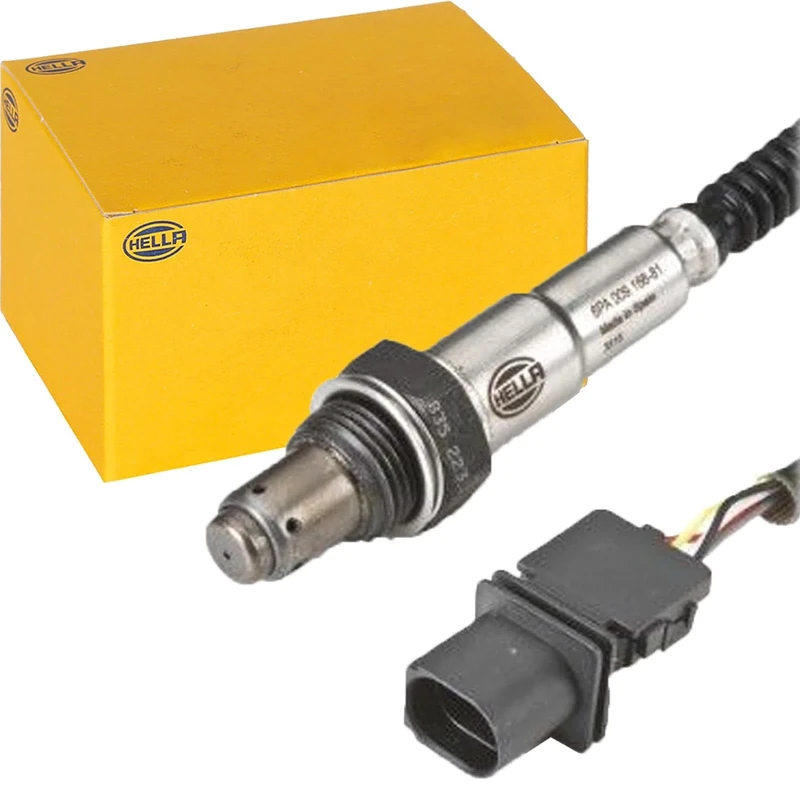 HELLA 6PA 009 166-811 Lambda Sensor - 6-pin connector - Cable: 600mm