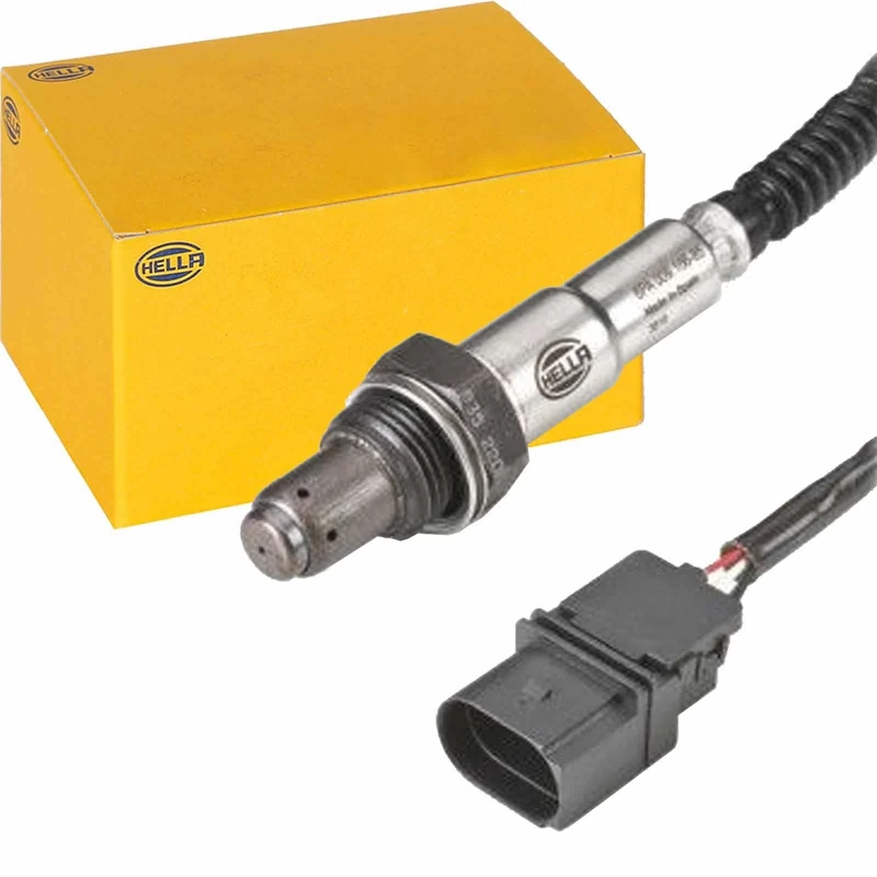 HELLA 6PA 009 166-851 Lambda Sensor - 6-pin connector - before catalytic converter - Cable: 800mm