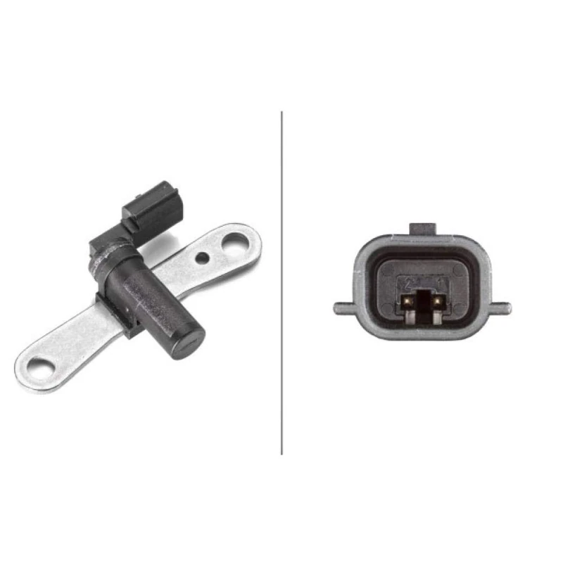 HELLA 6PU 009 110-871 Sensor, crankshaft pulse - 2-pin connector - Bolted