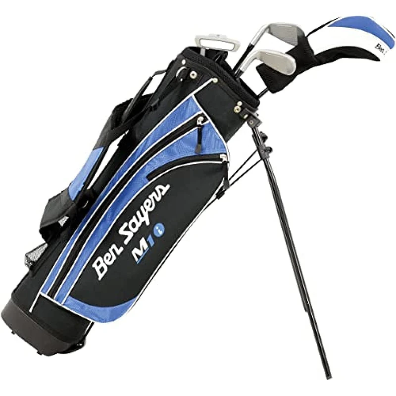 Ben Sayers Right-Handed M1i Junior Package Set with Stand Bag - Blue - 9-11 years