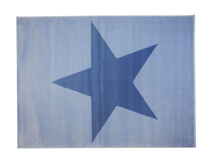 Aratextil Estela Children's Rug, Acrylic, Blue, 120 x 160 x 30 cm