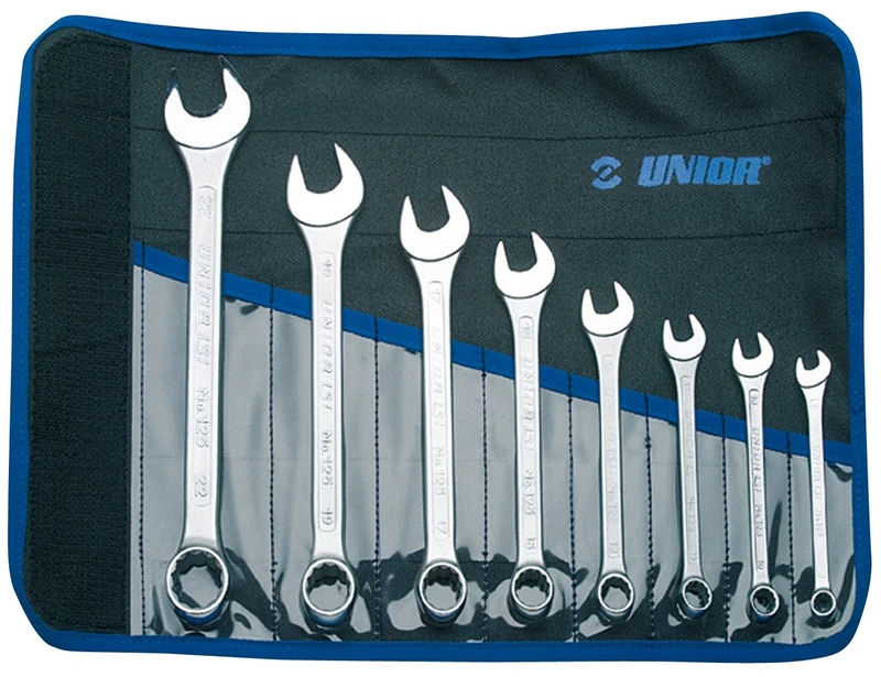 Unior Combination Spanner Set, Short Version in roll Bag, 1 Piece, 125/1CT