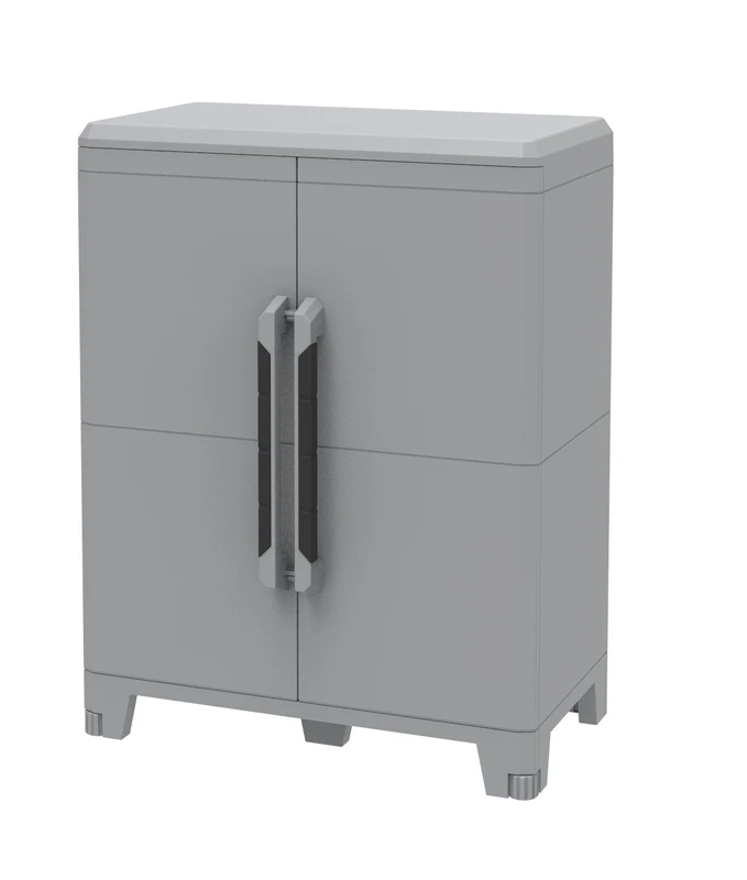 Terry, Transforming Modular 2, Multifunction Cabinet with 2 Separate Compartments - 78x43.6x101.6 cm