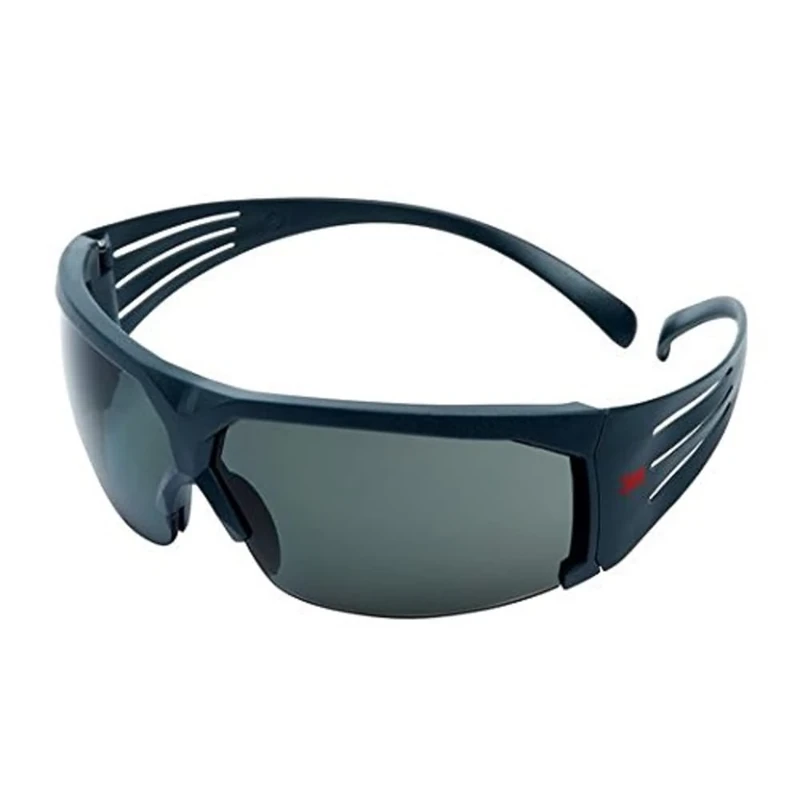 3M SecureFit Safety Glasses, Grey frame, Anti-Scratch, Grey Polarised Lens, SF611AS-EU