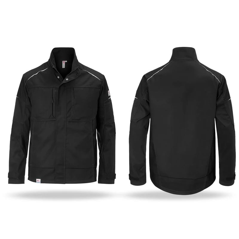 Kubler 12505365-99-XL "Activiq" Jacket, Black, X- Large