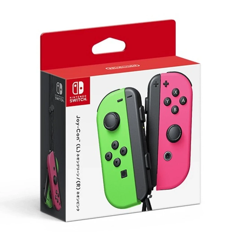 Nintendo Switch Joy-Con Controller Set Green, Pink Gamepad Nintendo Switch