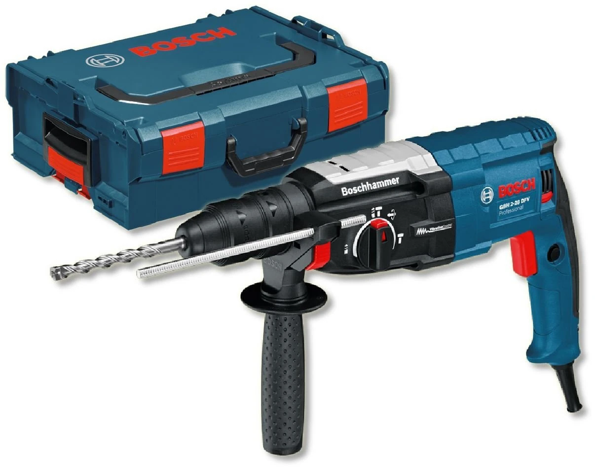 Bosch Professional 0611267561 GBH 2-28 L-BOXX Hammer Drill, Blue, 110 V