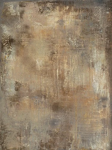 Soozy Barker "Gold Stone Canvas Print, Multi-Colour, 60 x 80 cm