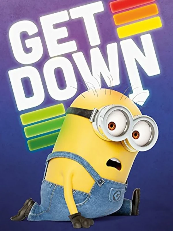 Despicable Me 3 Get Down 60 x 80cm Canvas Print, Multicoloured