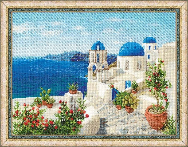 RIOLIS Cross Stitch Kit - 1644 - Santorini