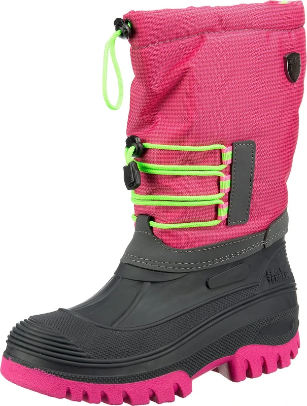 CMP Children's Ahto WP Winter Shoes, Pink Fluo, 11UK Child