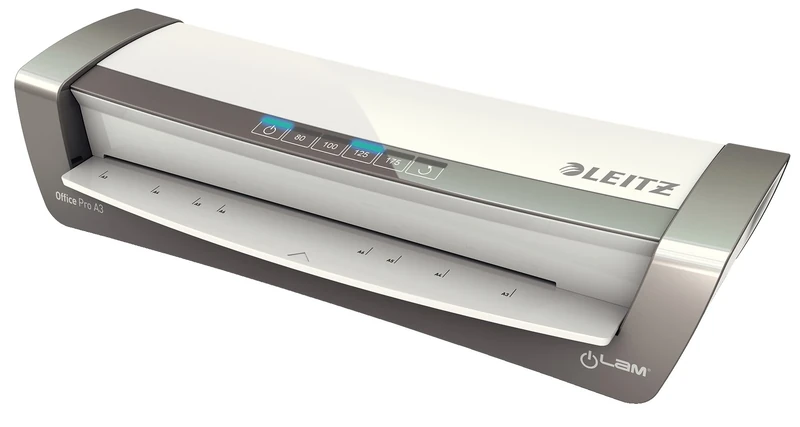 Leitz Office Pro Laminator A3, Ideal for Offices and Schools, Silver, iLAM Range, 75181084
