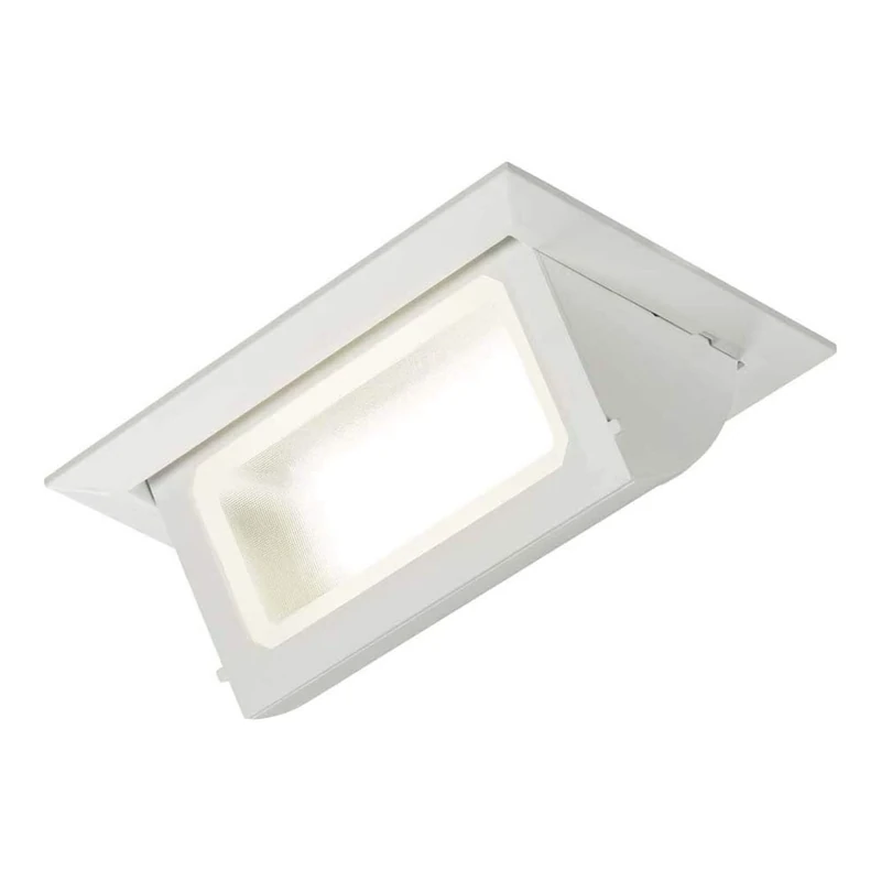 Knightsbridge WW40R 230V 40W Recessed LED Rectangular Wallwasher, White