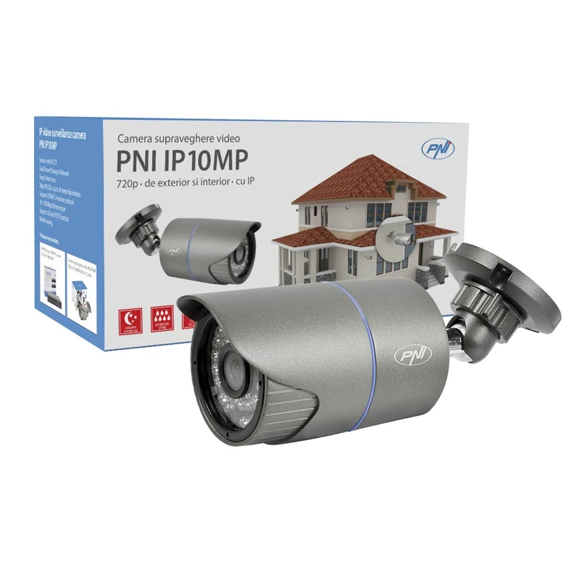 PNI CCTV Bullet Camera, Outdoor Ip Camera Ip10 mp 720P 1 mp Onvif P2P Fixed Lens 3.6Mm - Image 1