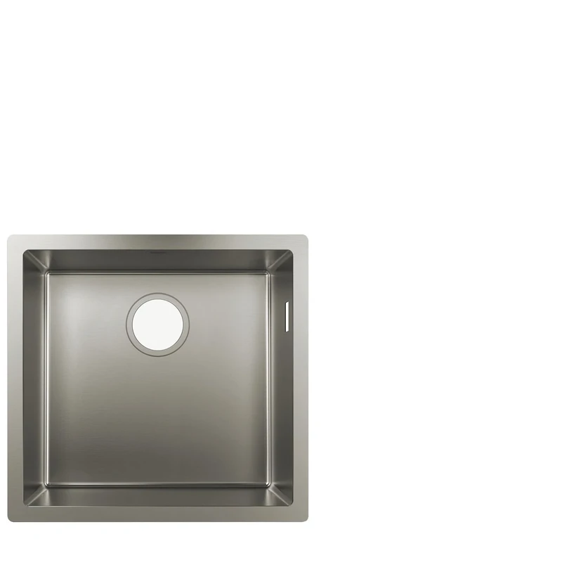 hansgrohe S719-U400 Undermount Sink 400, stainless steel