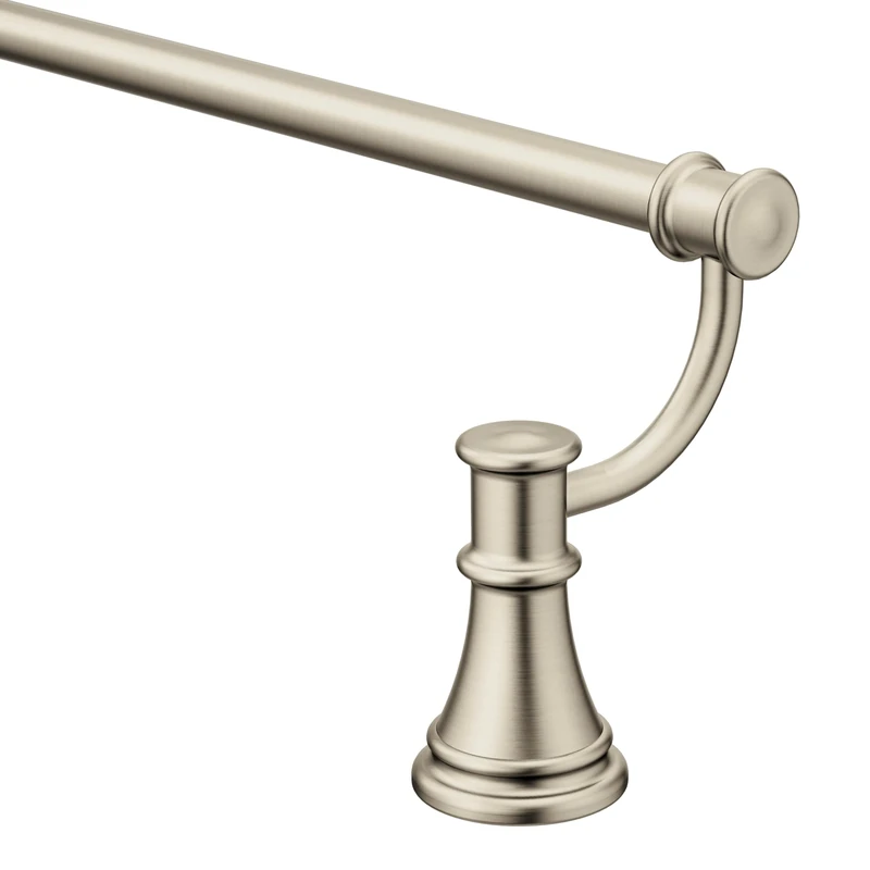 Moen YB6418BN Belfield 18-Inch Bathroom Towel Bar, Brushed Nickel