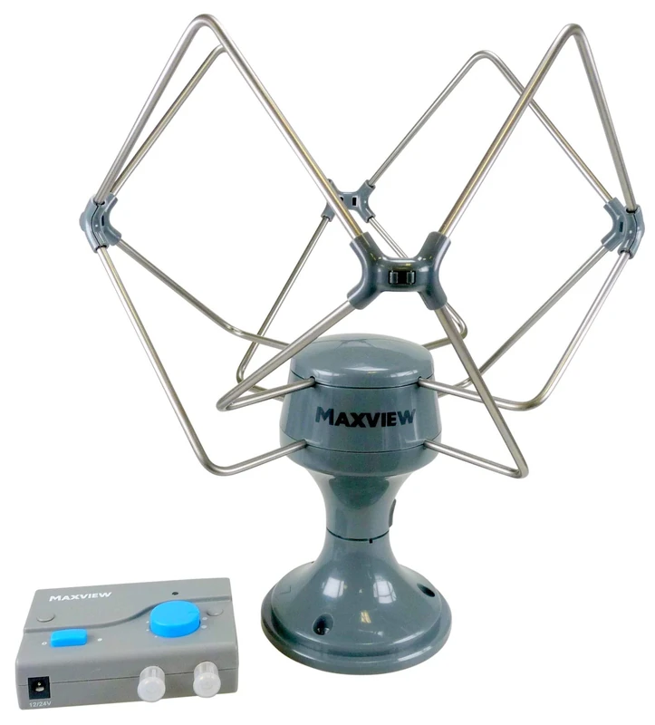Maxview B2344/T Omnimax Pro Truck 12/24 V DC Omnidirectional UHF TV/FM HGV Aerial - White